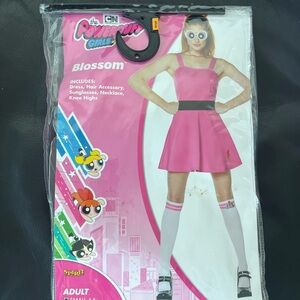 Spirit Halloween Powerpuff Girls Blossom Pink Costume Set